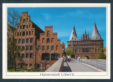 Holstentor in der Hansestadtt Lübeck